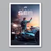 تابلو مدل فرمول یک سباستین وتل Sebastian Vettel کد LA-G10190