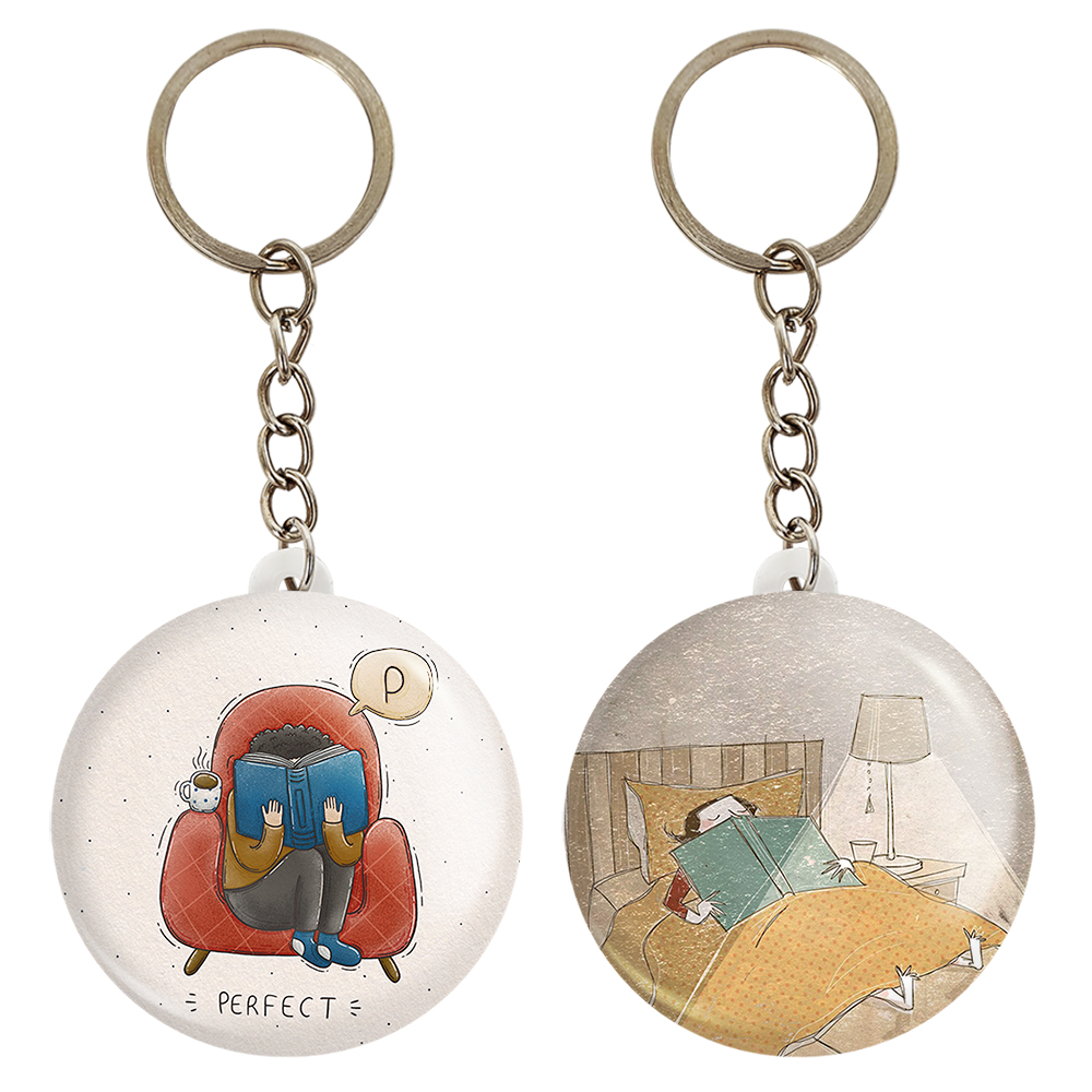 جاکلیدی خندالو مدل کتاب خوان کد 54035424 مجموعه 2 عددی