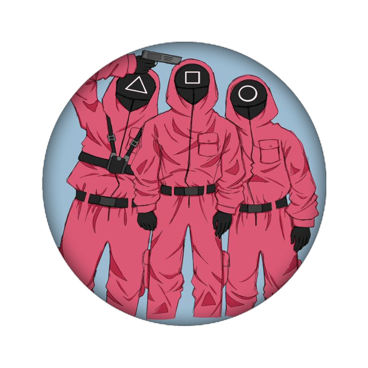 زیر لیوانی مدل Squid Game کد 2234