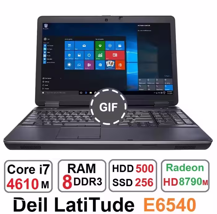 لپ تاپ دل مدل Dell Latitude E6540 با پردازنده Core i7