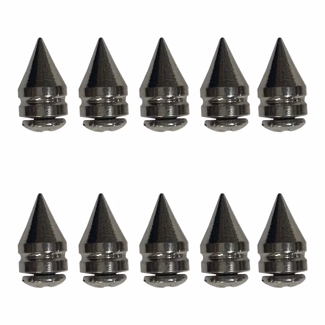 یراق دوزی طرح میخ مدل Y-Spiked-St10 بسته 10 عددی
