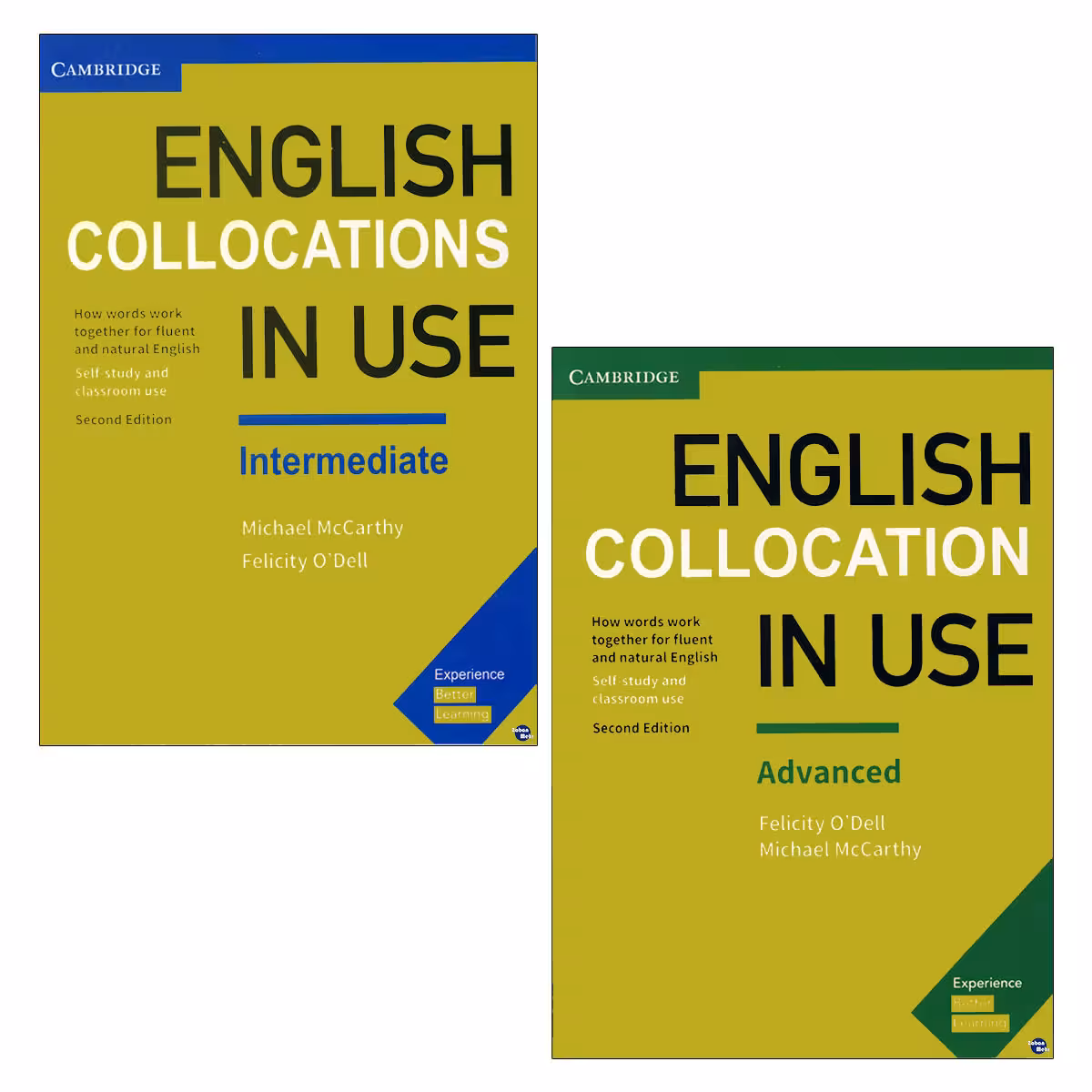 کتاب English Collocations in use اثر Felicity O Dell &amp; Michael Mccarthy انتشارات زبان مهر 2 جلدی