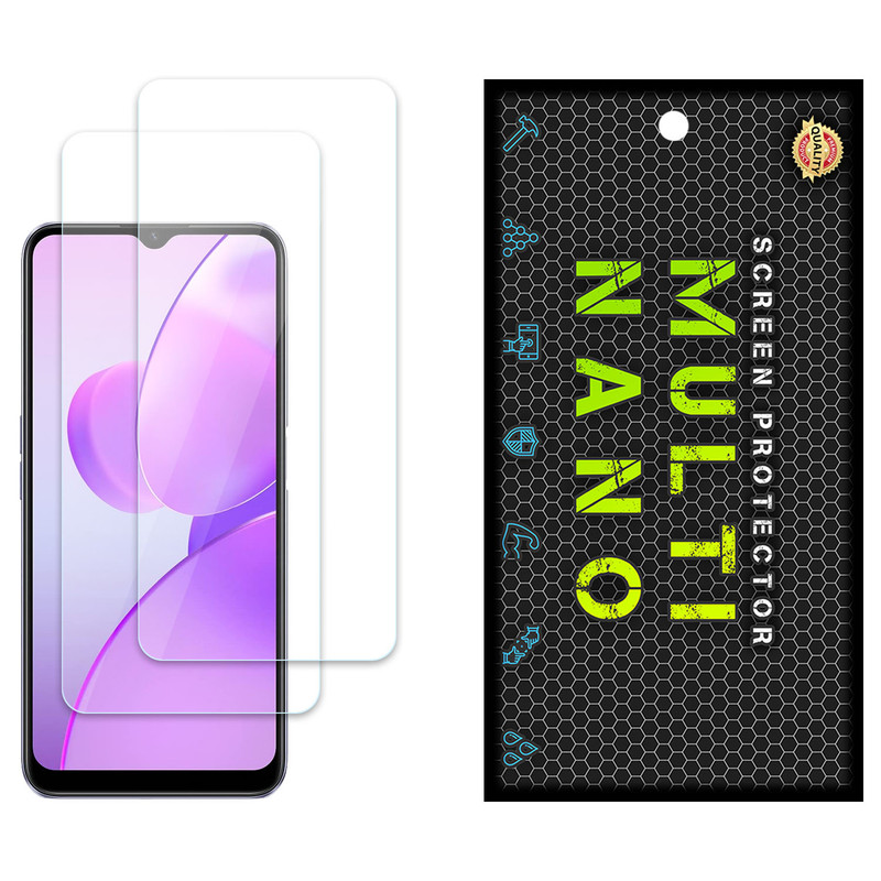 محافظ صفحه نمایش مولتی نانو مدل X-S2N مناسب برای گوشی موبایل ریلمی C31 بسته دو عددی | کالا برتری