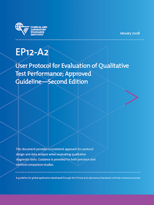 خرید و دانلود نسخه کامل کتاب User Protocol for Evaluation of Qualitative Test Performance (2nd Edition) - pdf