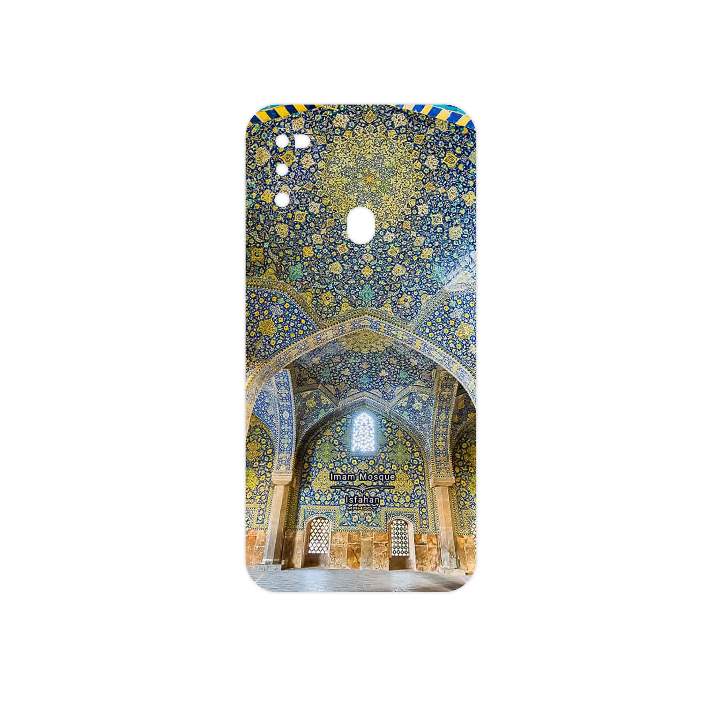برچسب پوششی ماهوت مدل Imam Mosque in Isfahan مناسب برای گوشی موبایل سامسونگ Galaxy M21 (2021) Edition