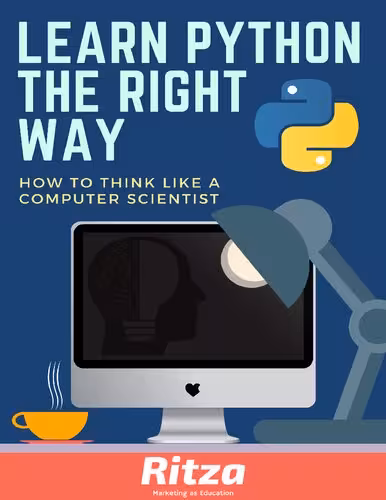 خرید و دانلود نسخه کامل کتاب Learn Python the right way: How to think like a computer scientist