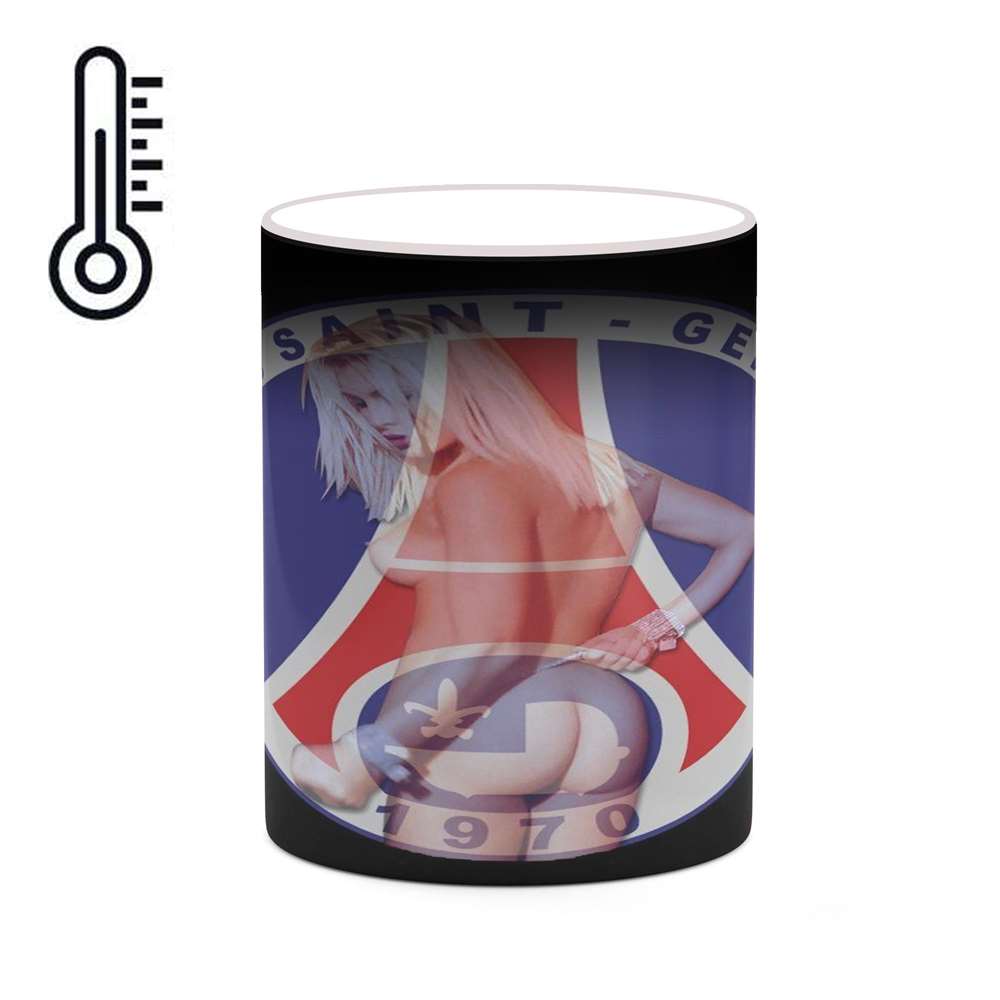 ماگ حرارتی کاکتی طرح تیم Paris Saint Germain3 مدل mgh19734