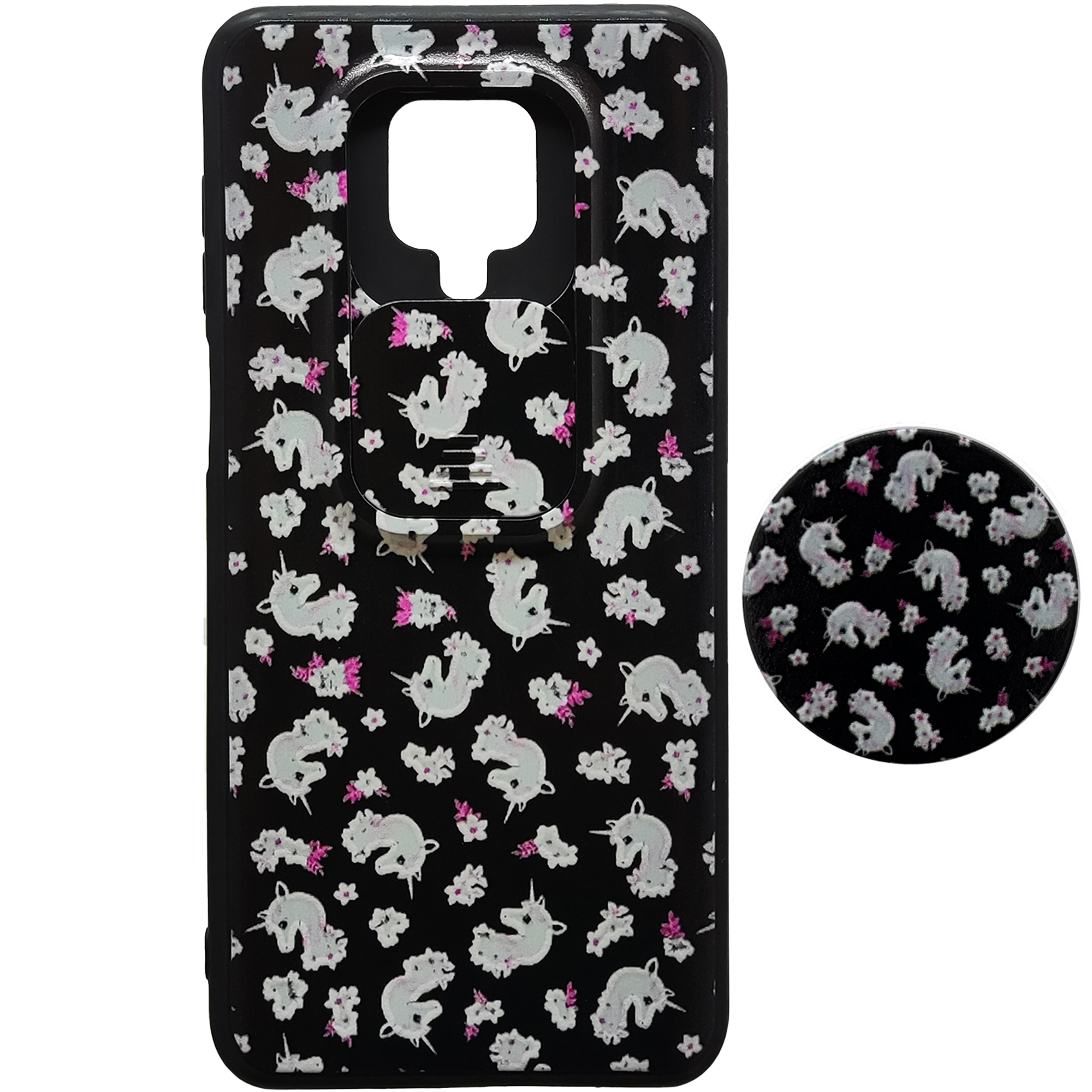 کاور مدل minte9S-12 مناسب برای گوشی موبایل شیائومی Redmi NOTE 9S / 9 PRO به همراه پایه نگه دارنده