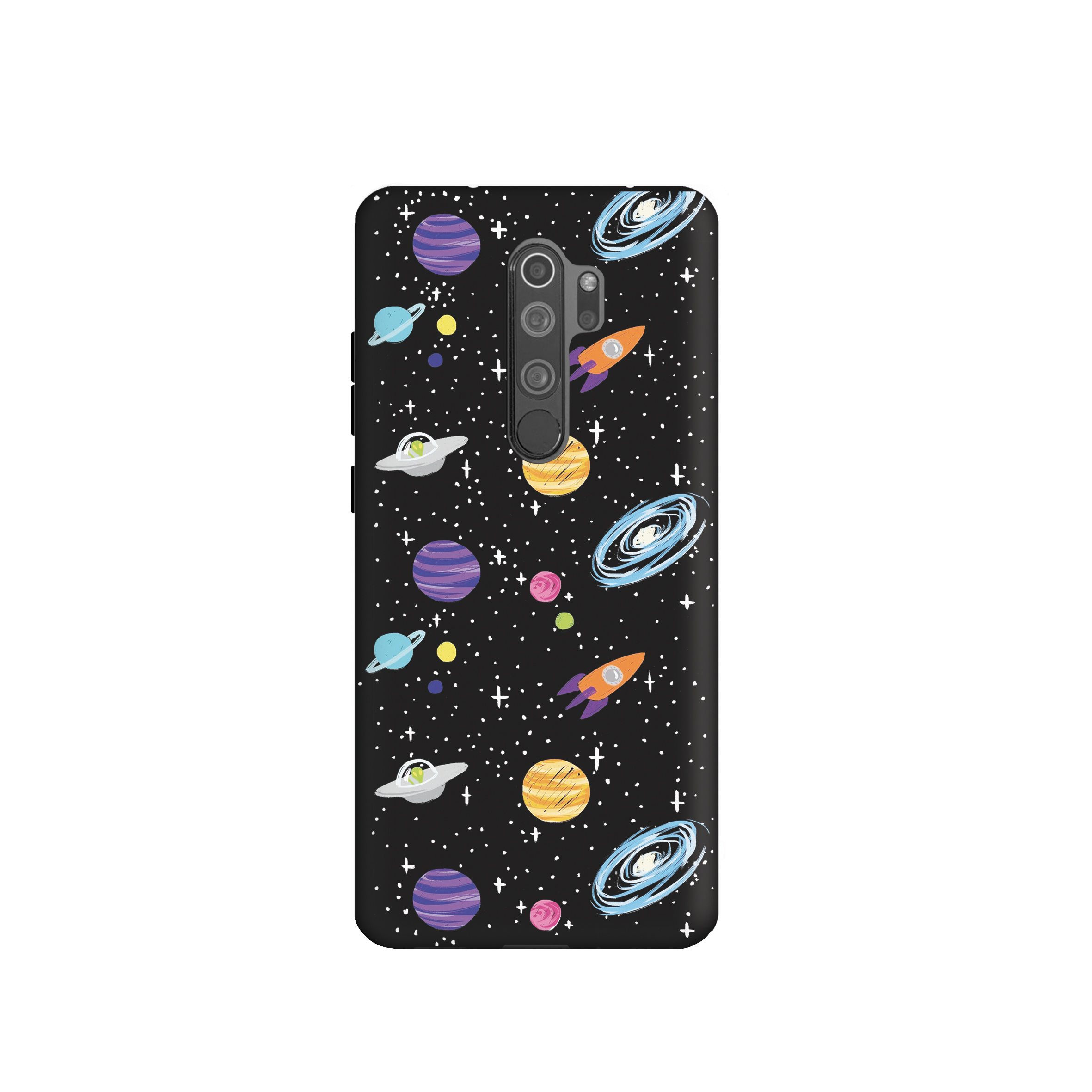 کاور طرح فانتزی کهکشان  مناسب برای گوشی موبایل شیائومی redmi note 8 pro