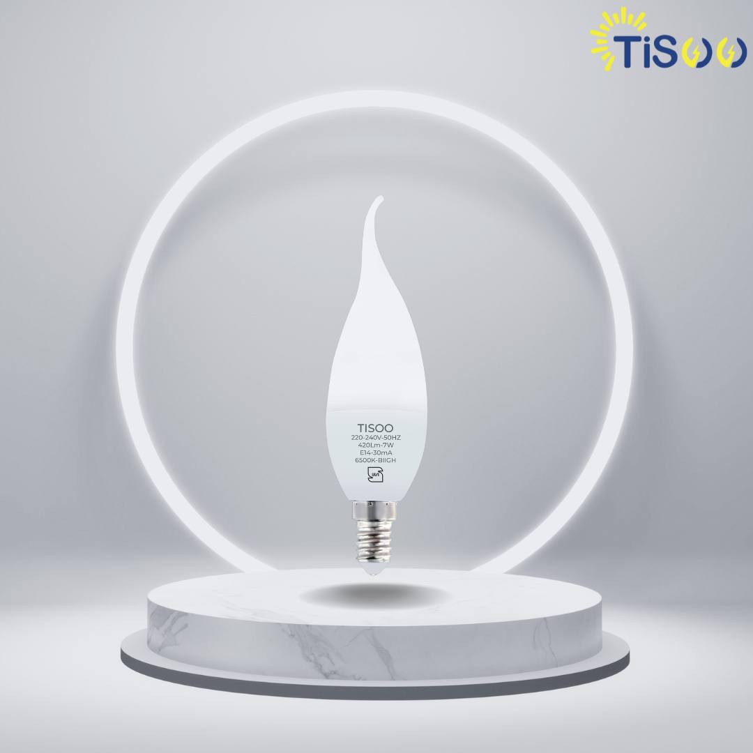 لامپ شمعی 7 وات تی سو 