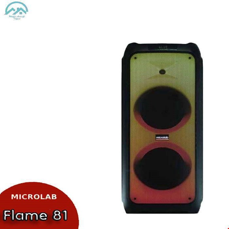 اسپیکر بلوتوثی قابل حمل میکرولب مدل فلایم 81