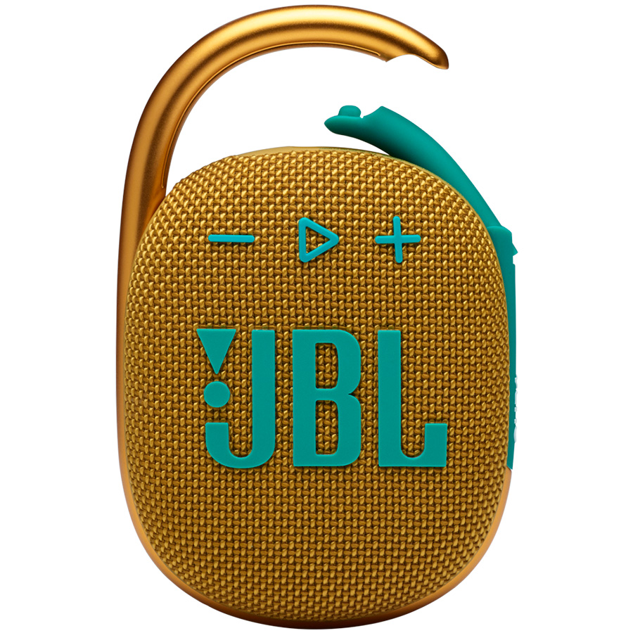 اسپیکر جی بی ال پرتابل بلوتوث ضد آب مدل JBL Clip 4 زرد - Hiapple.ir