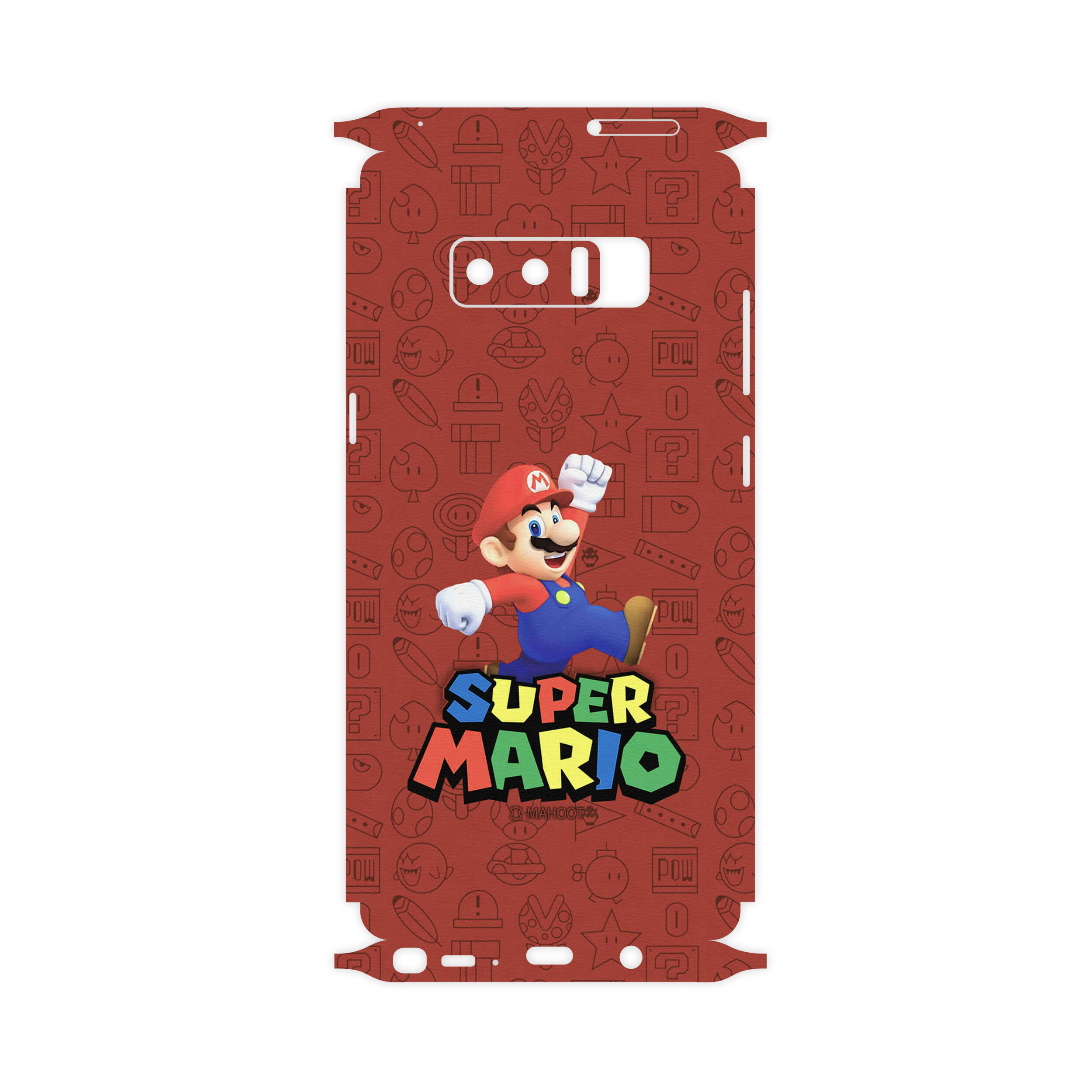 برچسب پوششی ماهوت مدل Super-Mario-Game-FullSkin مناسب برای گوشی موبایل سامسونگ Galaxy Note8