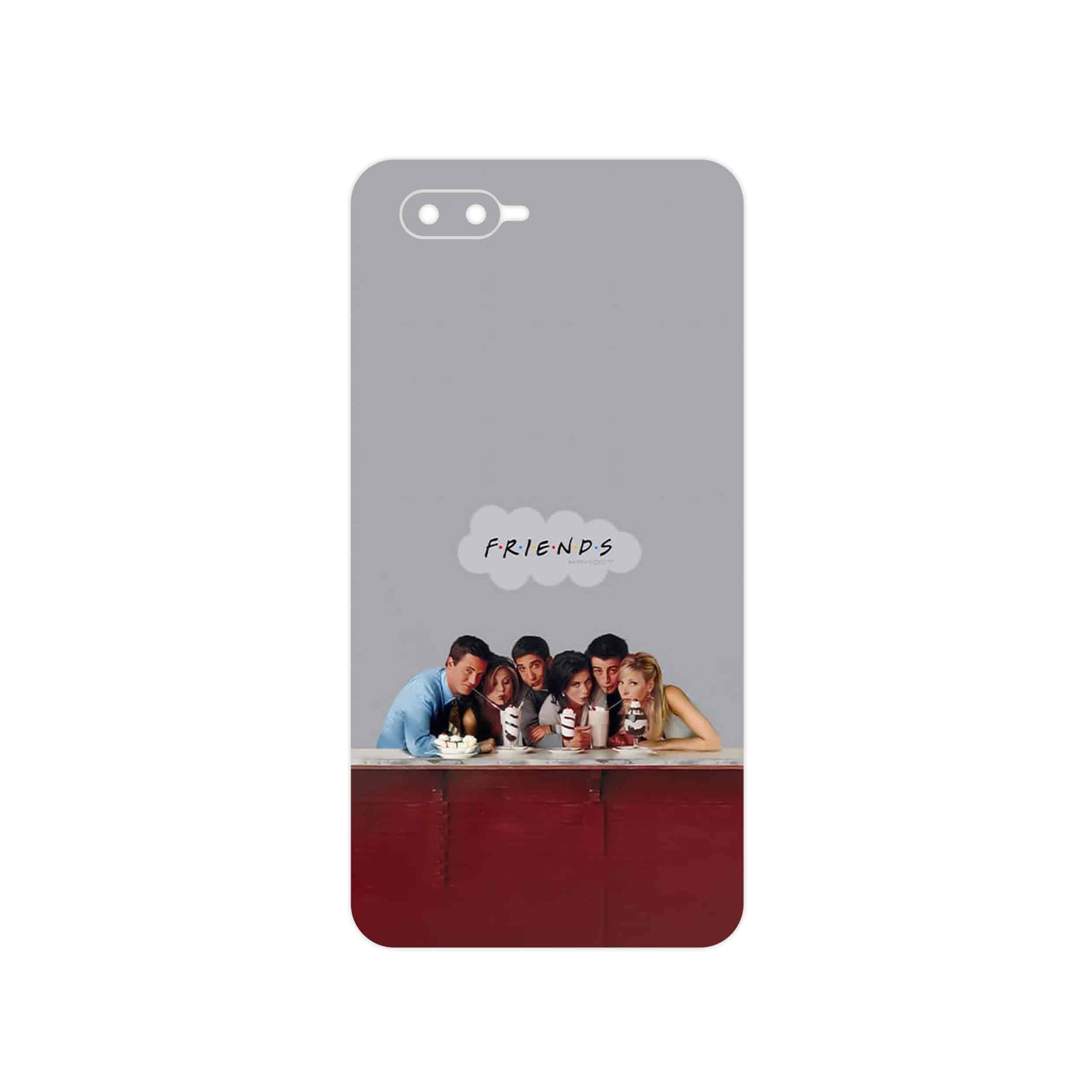 برچسب پوششی ماهوت مدل Friends 1 مناسب برای گوشی موبایل اپو K1