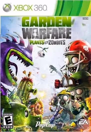 بازی ایکس باکس 360 Garden warfare plants vs zombies