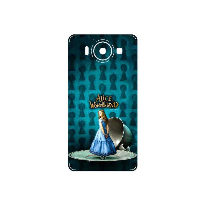 برچسب پوششی ماهوت مدل Alice in Wonderland مناسب برای گوشی موبایل مایکروسافت Lumia 950