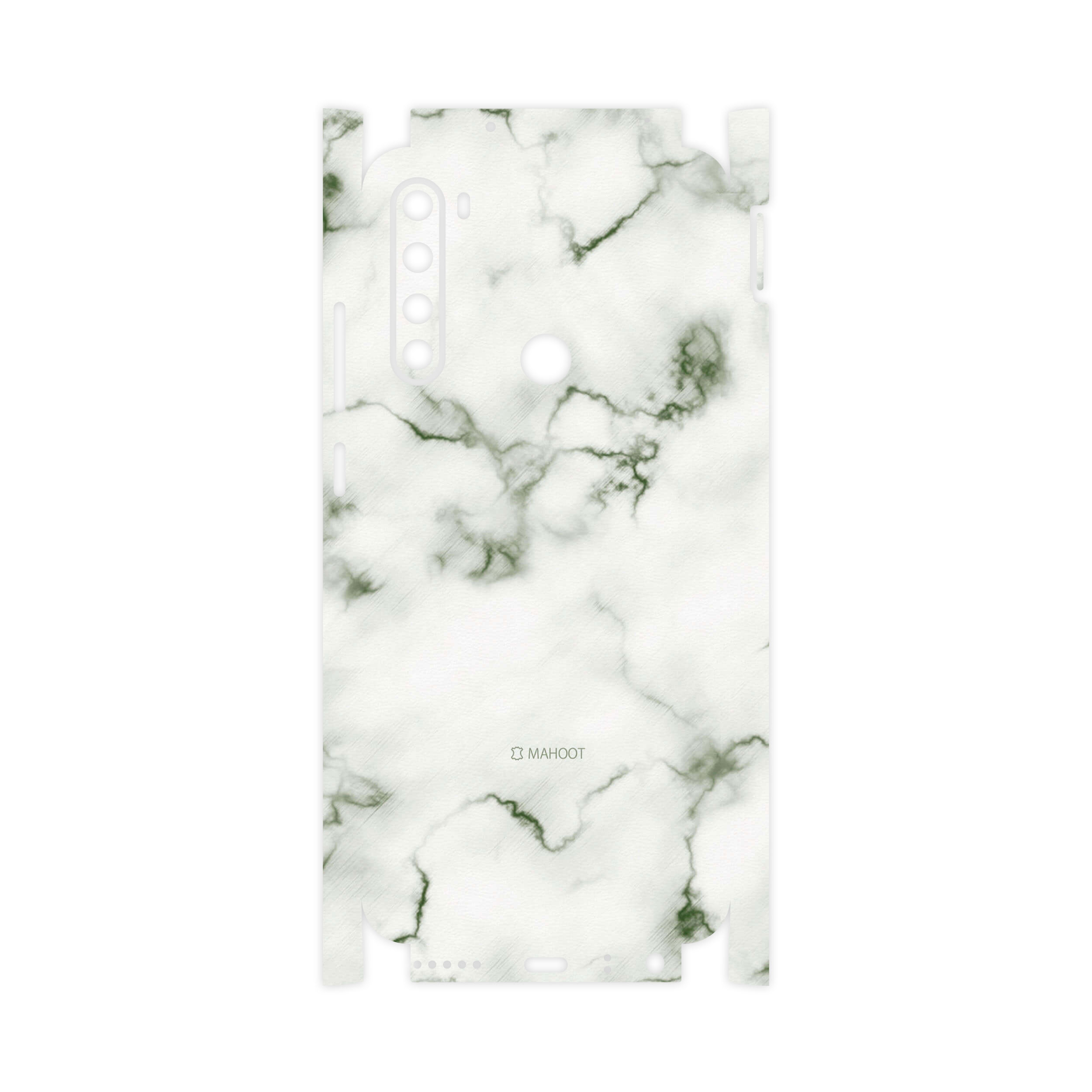 برچسب پوششی ماهوت مدل Blanco-Smoke-Marble-FullSkin مناسب برای گوشی موبایل شیائومی Redmi Note 8