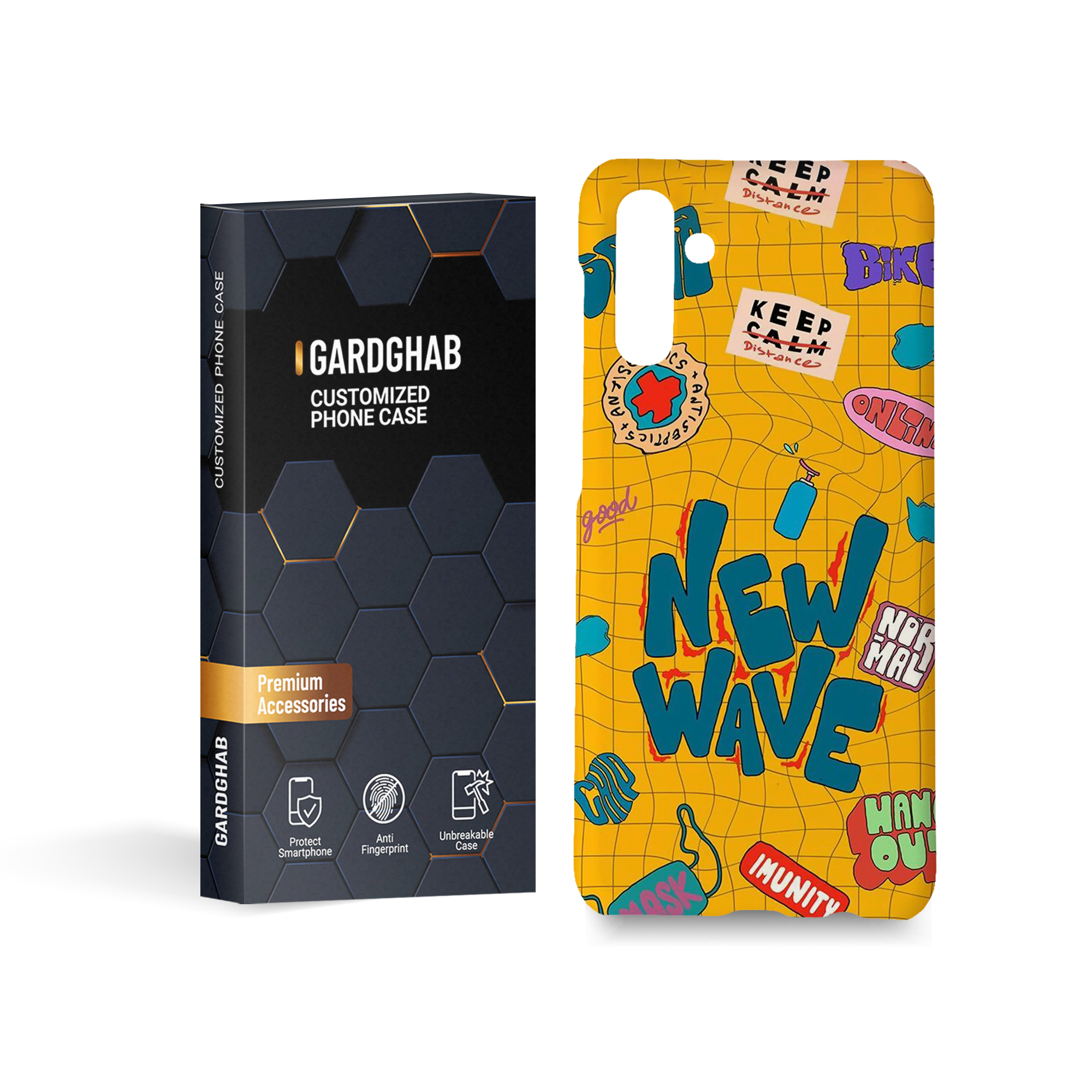 کاور گارد قاب مدل فانتزی مناسب برای گوشی موبایل سامسونگ Galaxy A13 5g / A04s