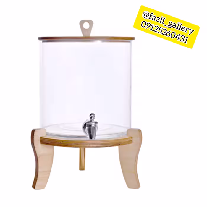 کلمن پذیرایی یک طبقه   کلمن شیشه ای کلمن یک طبقه چوب کلمن پایه چوب کلمن پاشاسازه کلمن مهمانی کلمن بلوری