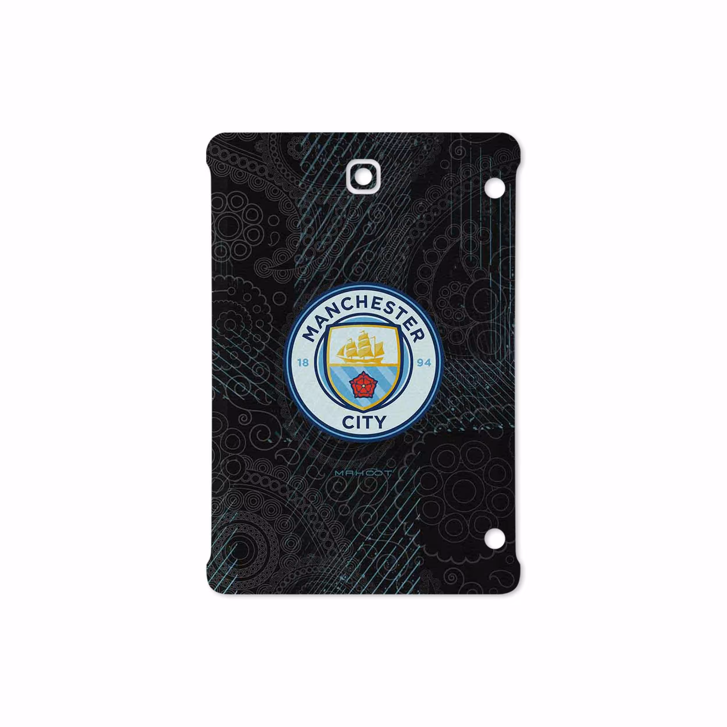 برچسب پوششی ماهوت مدل Manchester-City مناسب برای تبلت سامسونگ Galaxy Tab S2 8.0 2016 T719N
