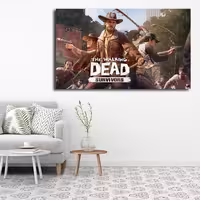 تابلو شاسی مدل walking dead کد 43 | دنیای قاب