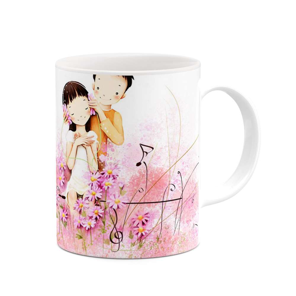 ماگ کاکتی طرح عاشقانه مدل mgh20793