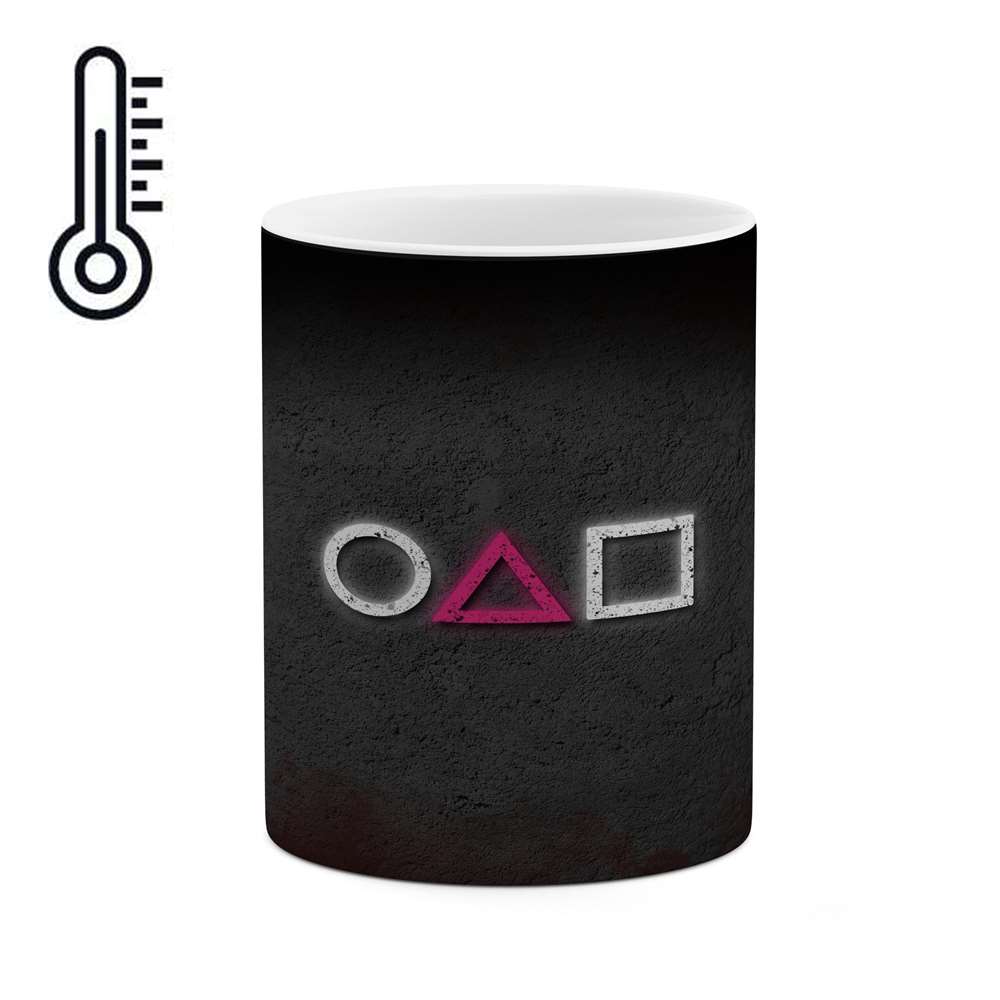 ماگ حرارتی کاکتی طرح اسکویید گیم مدل mgh16315