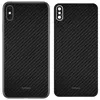  برچسب پوششی سلبیت مدل فیبر کربن مشکی 3D BLACK Carbon fiber Texture  مناسب برای گوشی موبایل اپل Apple iPhone XS Max