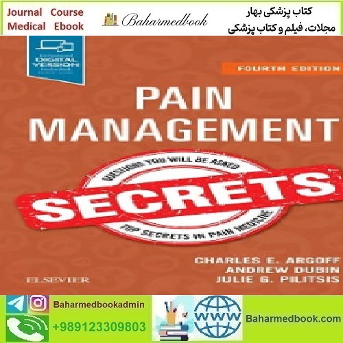 Pain Management Secrets 2019 TRUE PDF price 1€ - کتاب پزشکی بهار