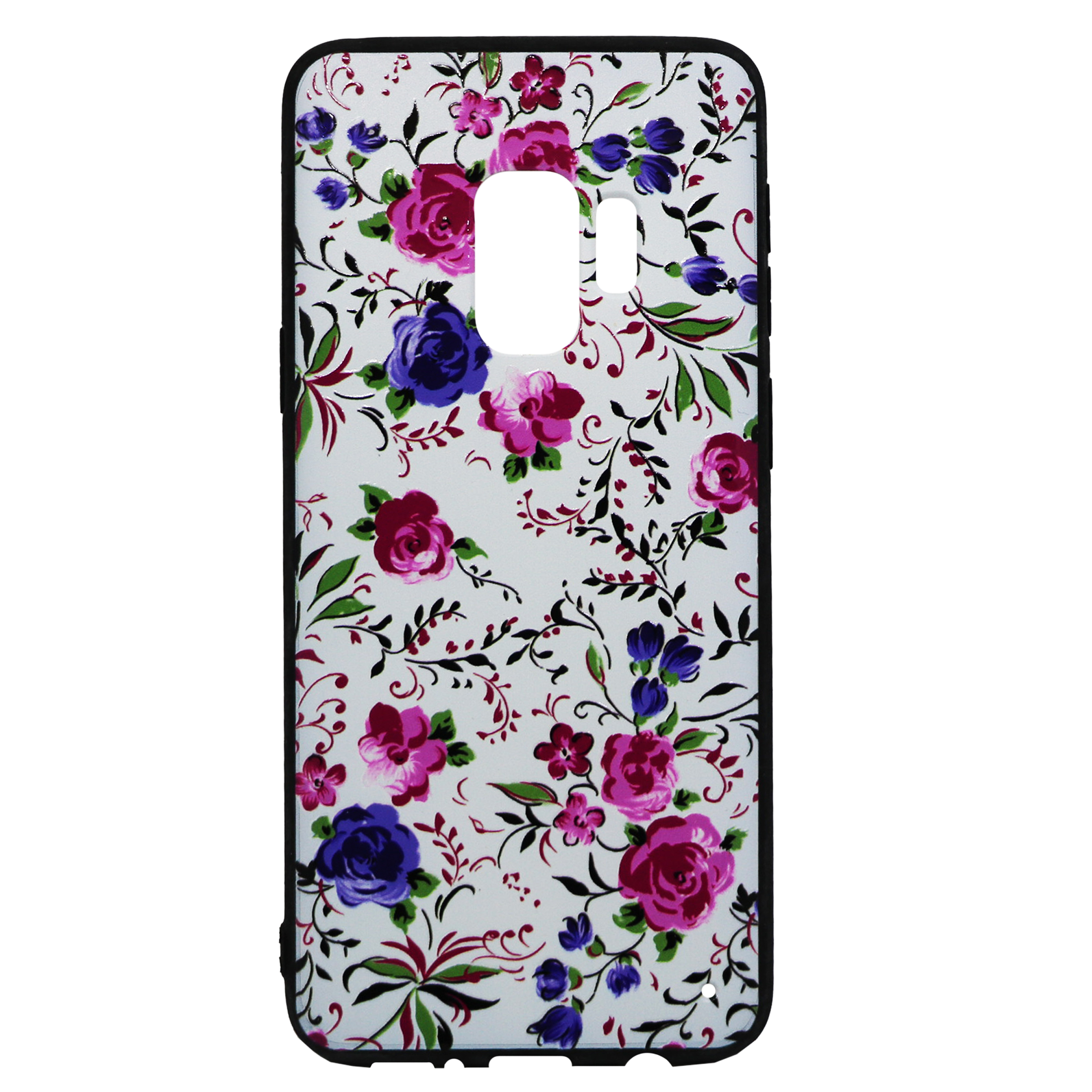 کاور طرح Flowers مدل FL-01 مناسب برای گوشی موبایل سامسونگ Galaxy S9