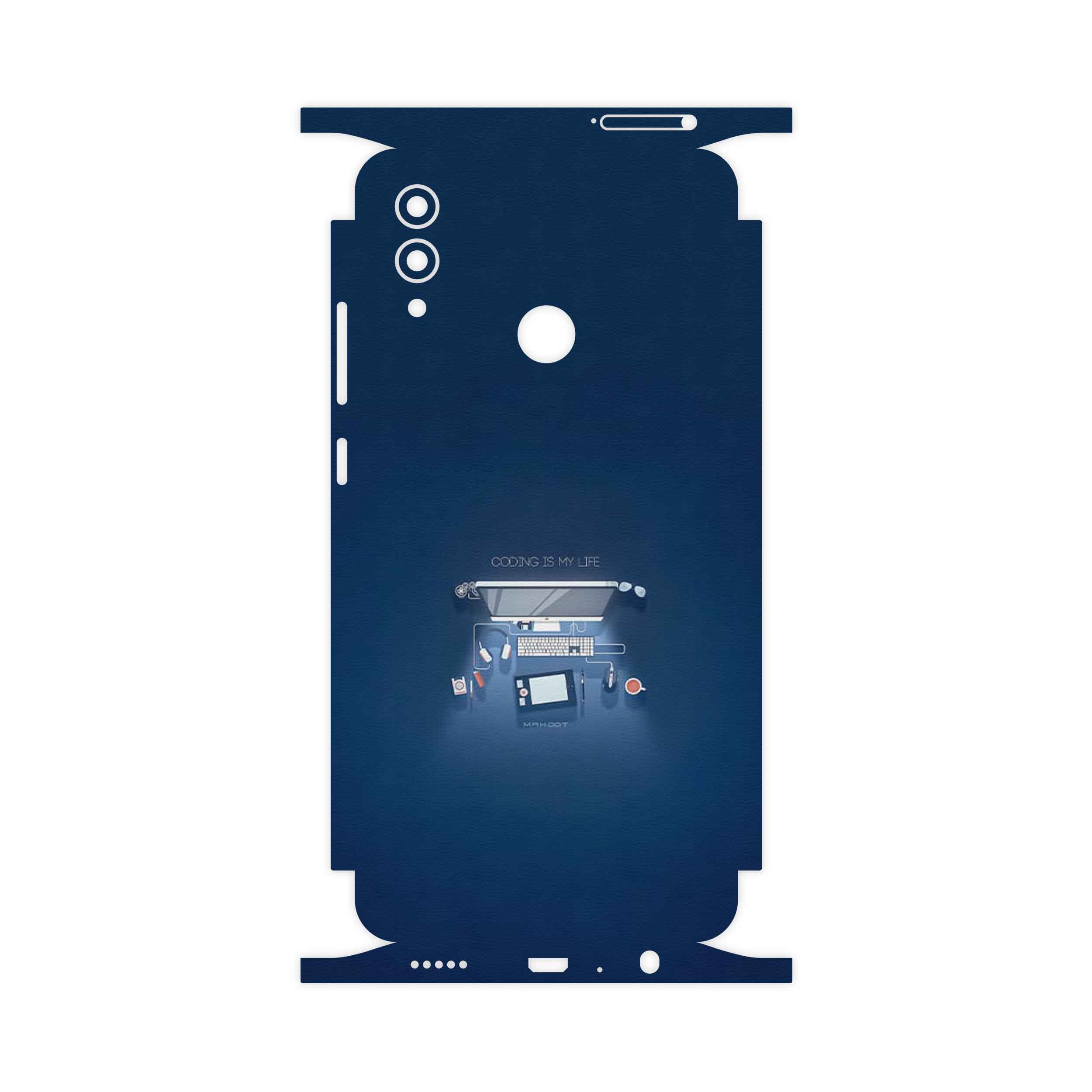 برچسب پوششی ماهوت مدل Programming 3-FullSkin مناسب برای گوشی موبایل آنر 10 Lite