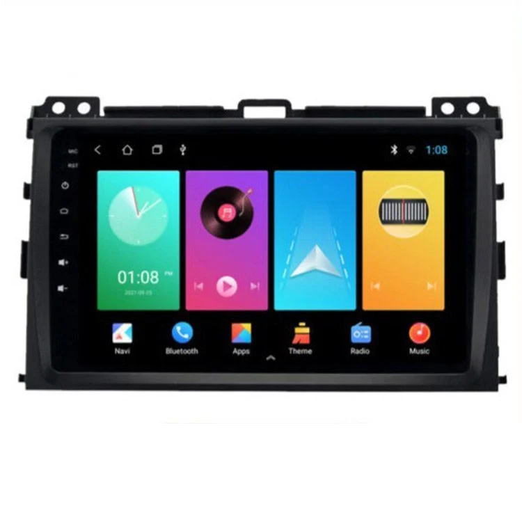 مانیتور اندروید خودرو پرادو 2009 2004 ناکامیچی مدل NAM5630 اورجینال سیم کارت خور