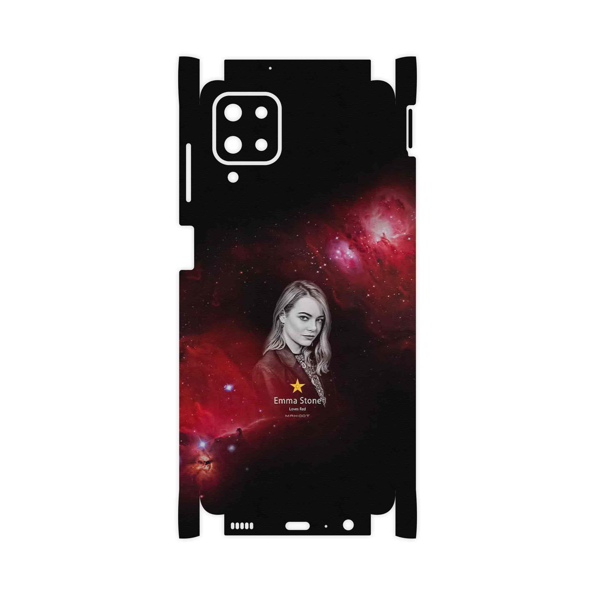 برچسب پوششی ماهوت مدل Emma Stone-FullSkin مناسب برای گوشی موبایل سامسونگ Galaxy A12