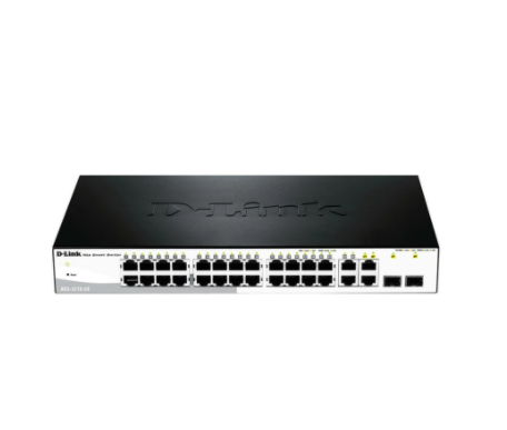 سوییچ 24 پورت اسمارت اترنت دی-لینک DES-1210-28 - فروشگاه اینترنتی طیف سنتر