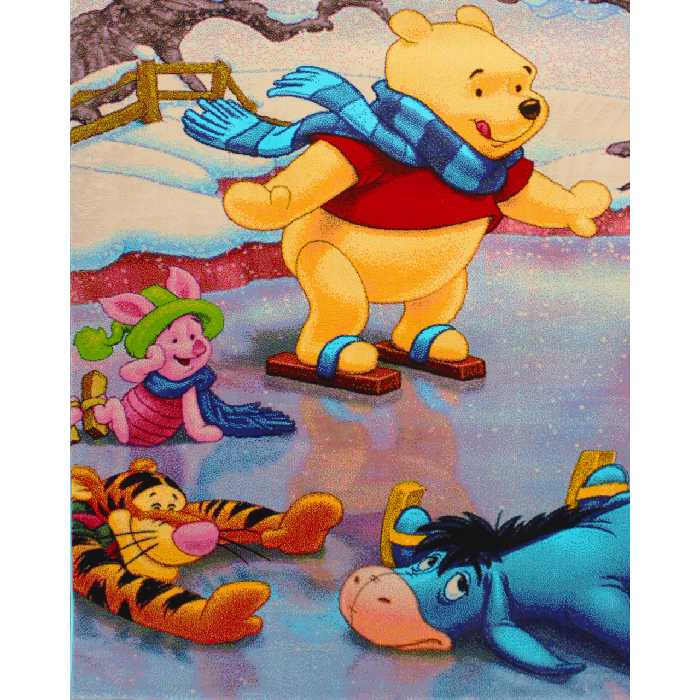 فرش ماشینی افرند طرح کودک مدل خرس پو کد 121