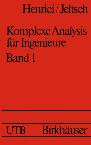 خرید و دانلود نسخه کامل کتاب Komplexe Analysis für Ingenieure