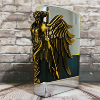 فندک گازی آمازون شیشه ای طرح بال فرشته درجه یک