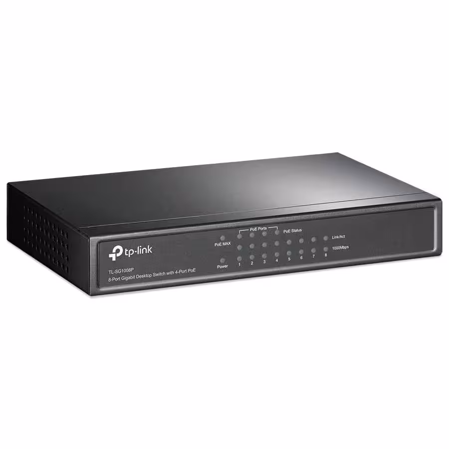 سوییچ هشت پورت تی‌پی-لینک مدل TL-SF1008P - تکنو لینک 148