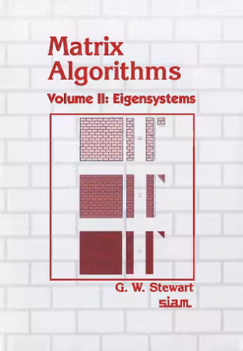 خرید و دانلود نسخه کامل کتاب Matrix algorithms: Eigensystems