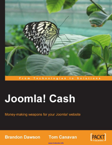 خرید و دانلود نسخه کامل کتاب Joomla! Cash: Money-making weapons for your Joomla! website