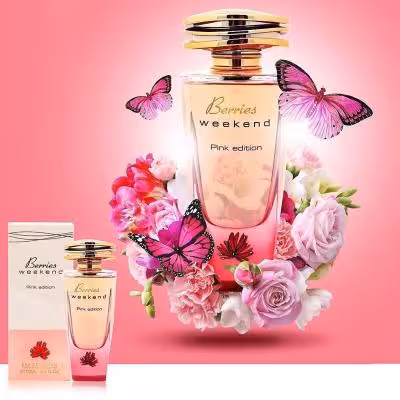 عطر جذاب زنانه باربری ویکند فراگرنس ورد - ملایم و شیرین - 100 میل