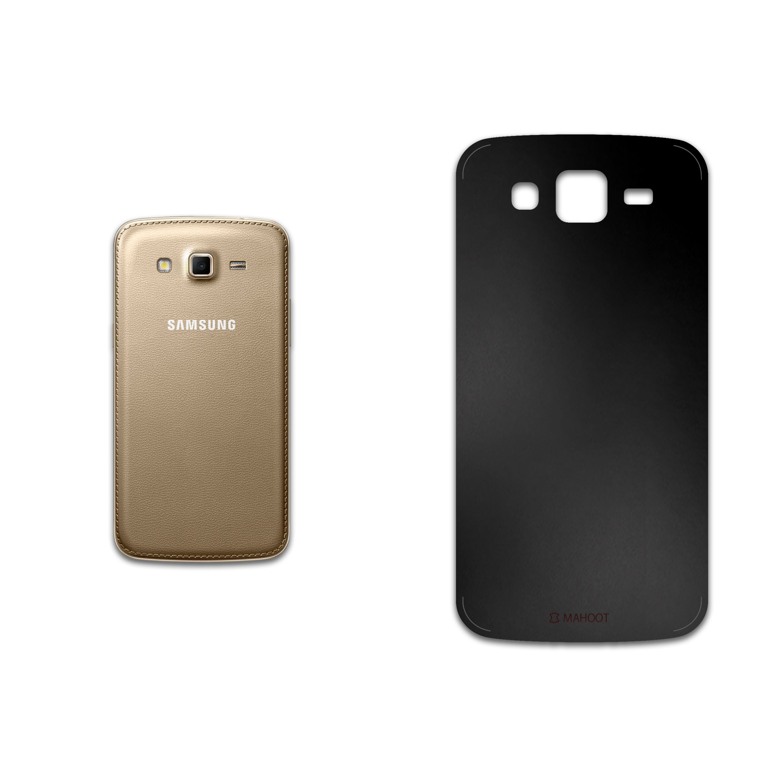 برچسب پوششی ماهوت مدل Black-Matte مناسب برای گوشی موبایل سامسونگ Galaxy Grand 2