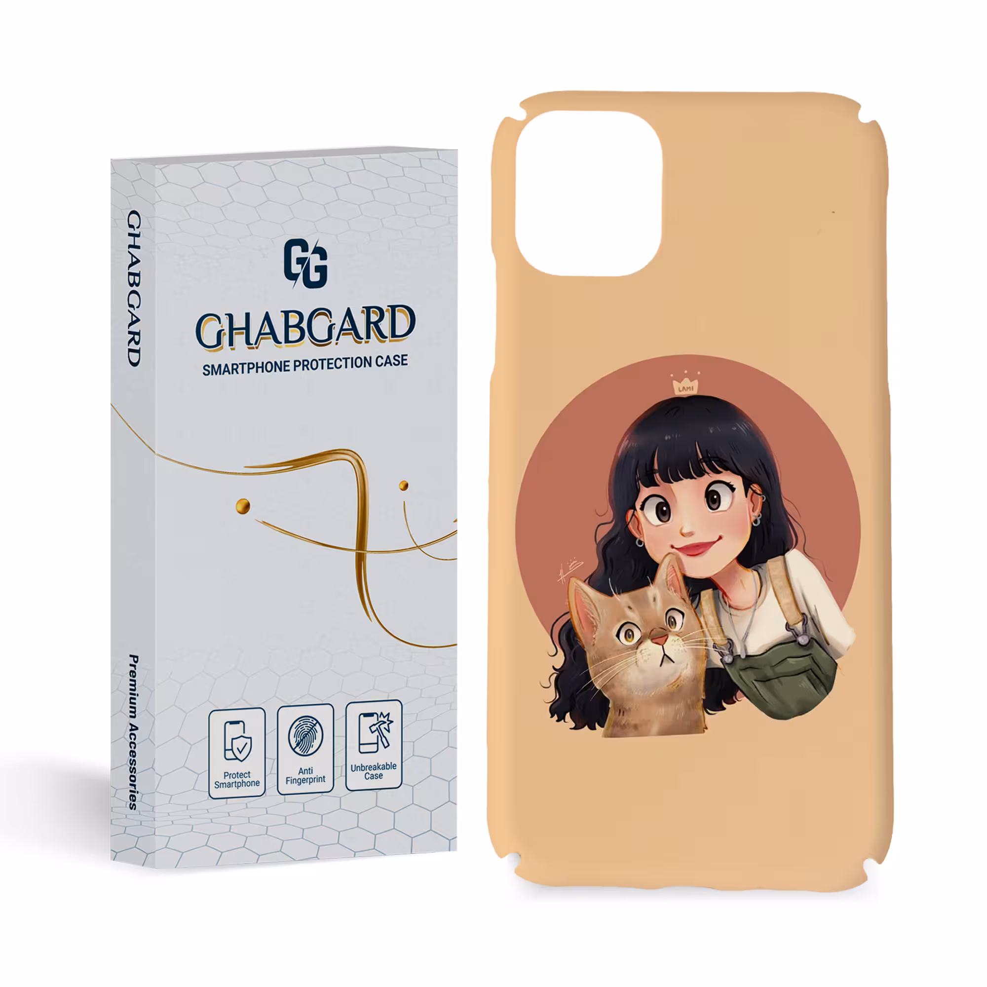 کاور قاب گارد مدل دخترانه مناسب برای گوشی موبایل اپل iPhone 11