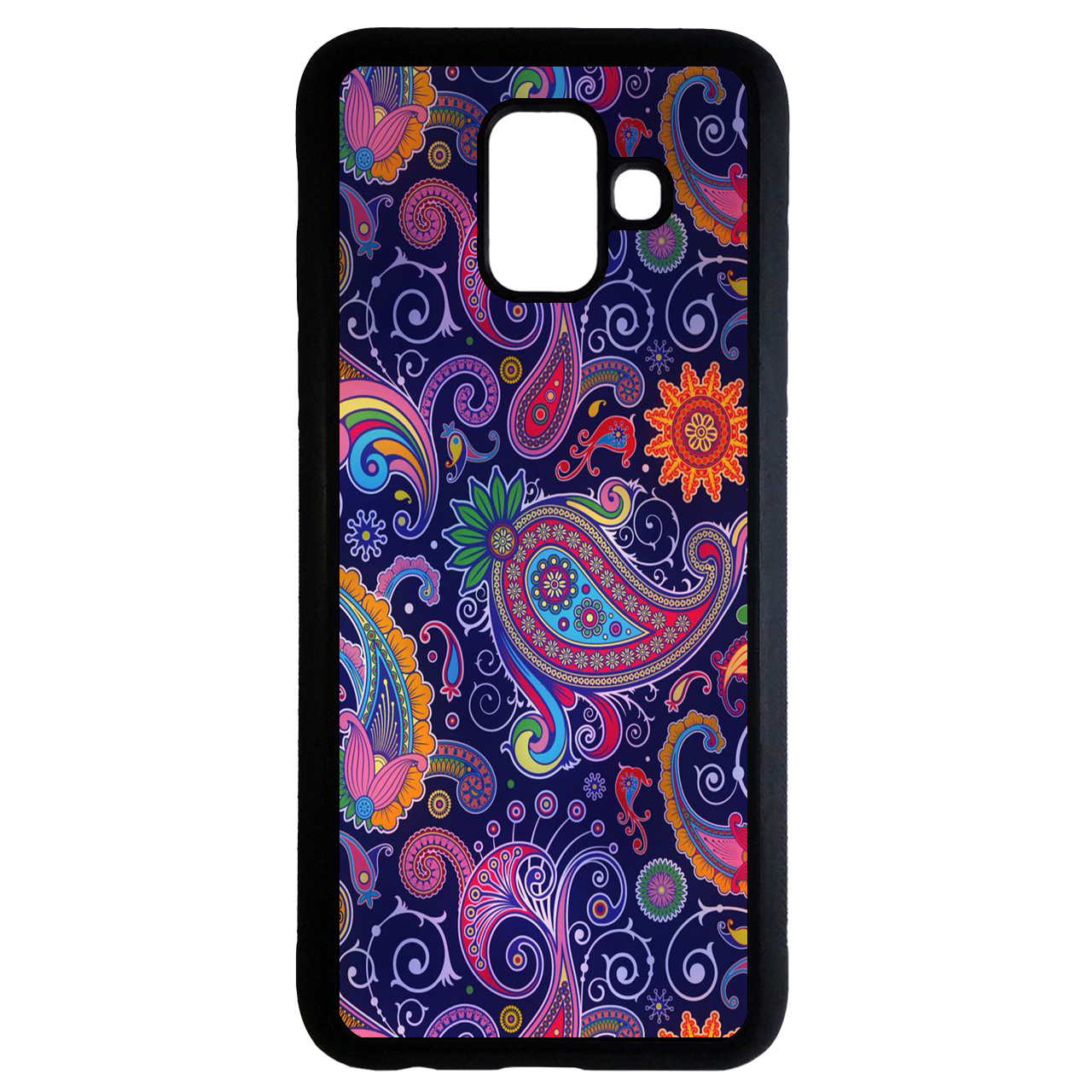 کاور طرح گل و بوته کد 6739 مناسب برای گوشی موبایل سامسونگ Galaxy a8 plus 2018