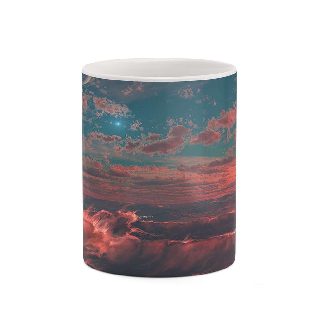 ماگ کاکتی طرح فضا و کهکشان مدل mgh20039