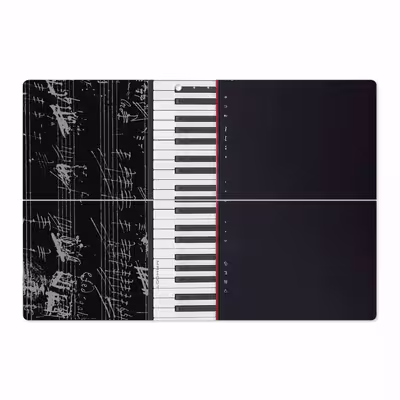 برچسب پوششی ماهوت مدل Piano-Instrument مناسب برای تبلت مایکروسافت Surface Pro 3 2014