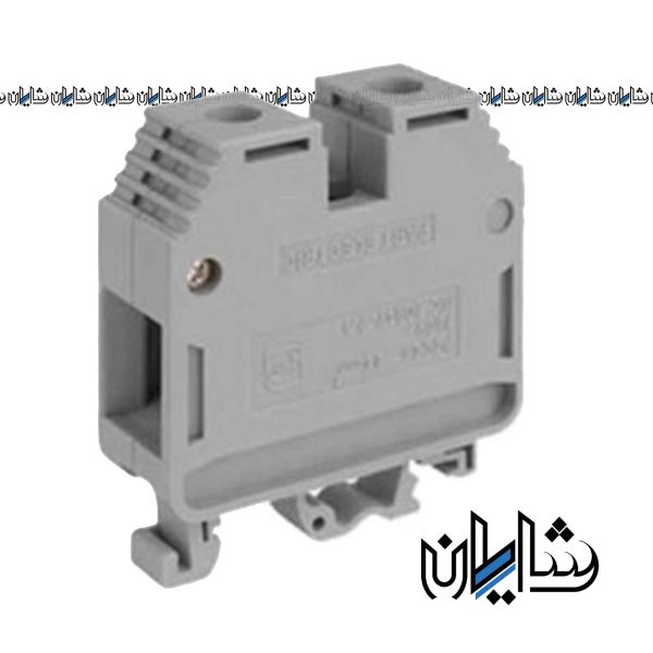 ترمینال ریلی درپوش دار دوتیکه 10A پارت الکتریک