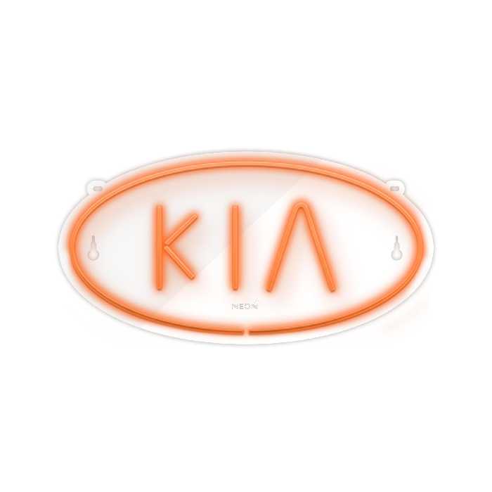 چراغ دیواری نئون دیزاین طرح Kia_ORG