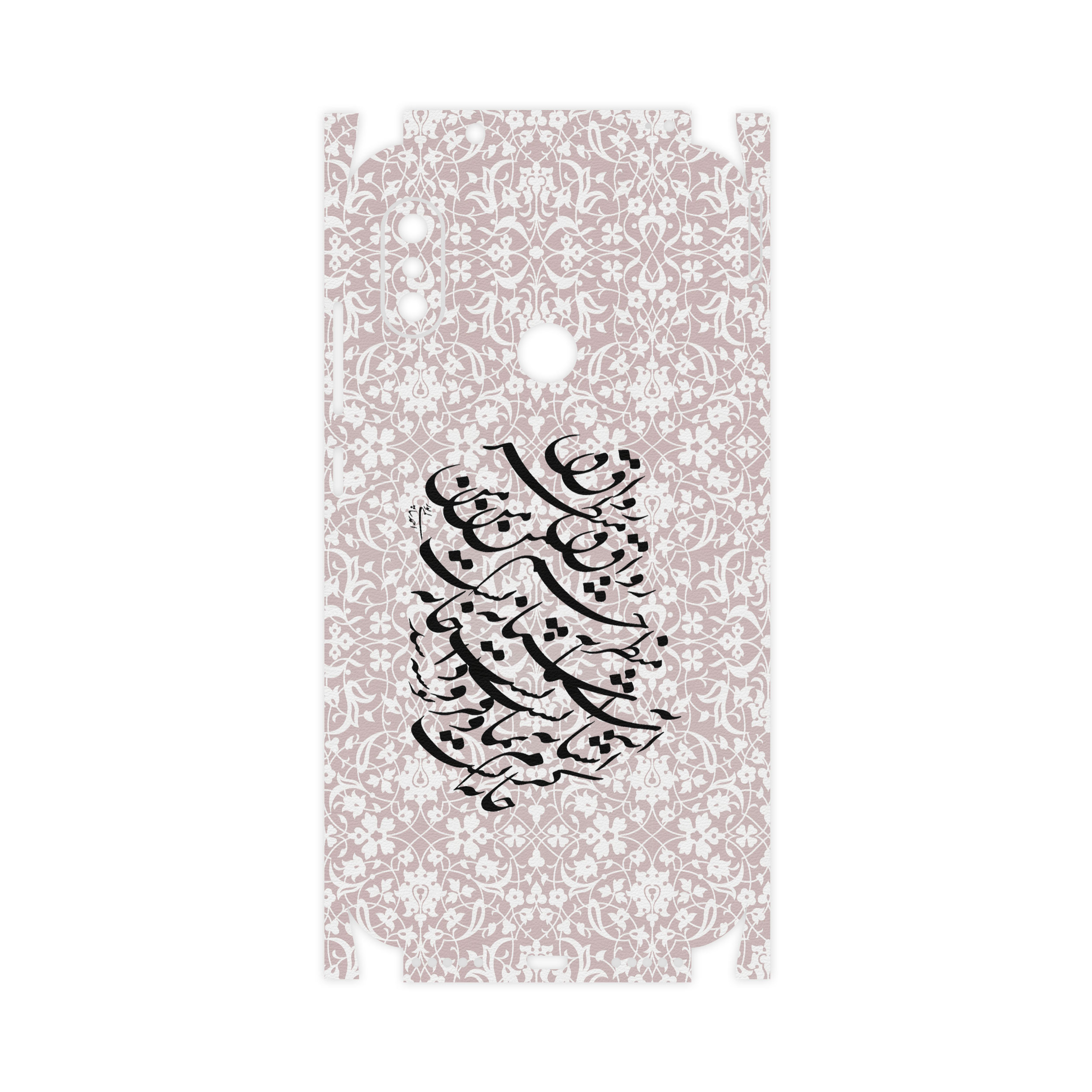 برچسب پوششی ماهوت مدل Nastaliq-2-FullSkin مناسب برای گوشی موبایل شیائومی Redmi Note 6 Pro
