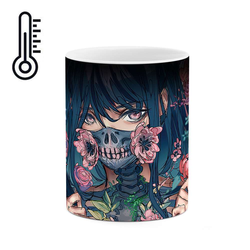 ماگ حرارتی طرح انیمه گیرل مدل mgh00143